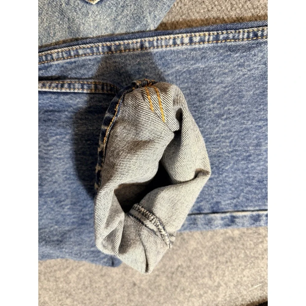 Levis 505 Jeans Mens 34x29‎ Regular Fit Straight Leg Blue Denim Pants